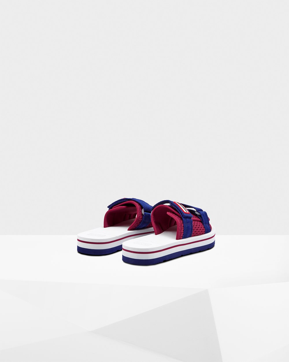 Sandalias Original Flatform Beach Hunter Mujer - Blancos/Rojos/Azules - 046738LVH